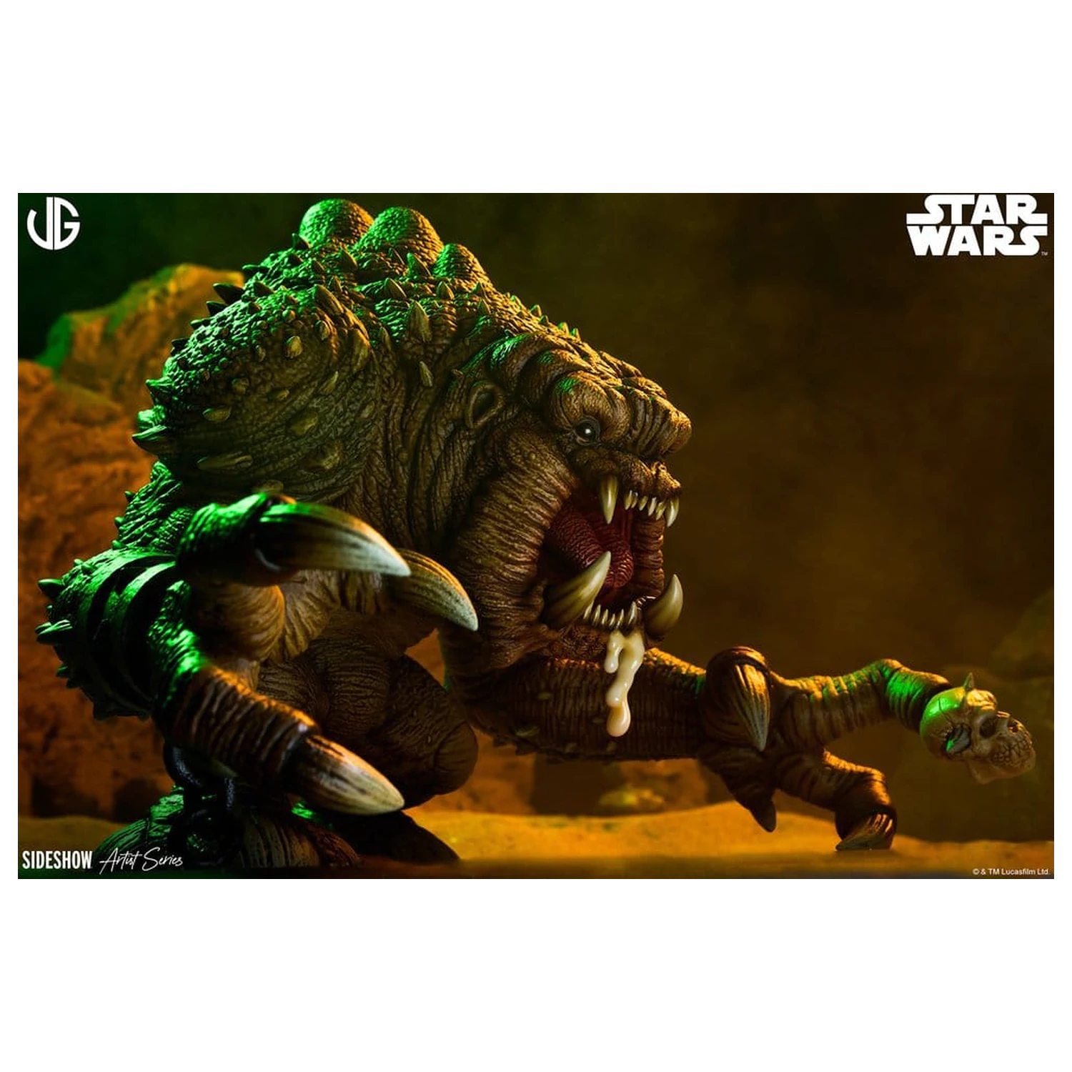 Star Wars Designer Sammlerstatue Rancor 31 cm Produktfoto