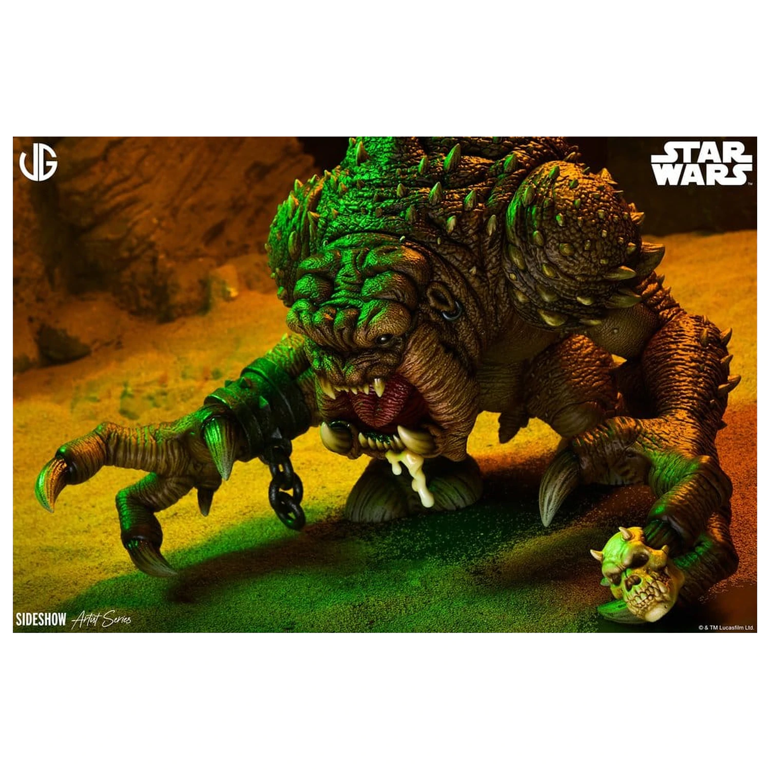Star Wars Designer Sammlerstatue Rancor 31 cm Produktfoto