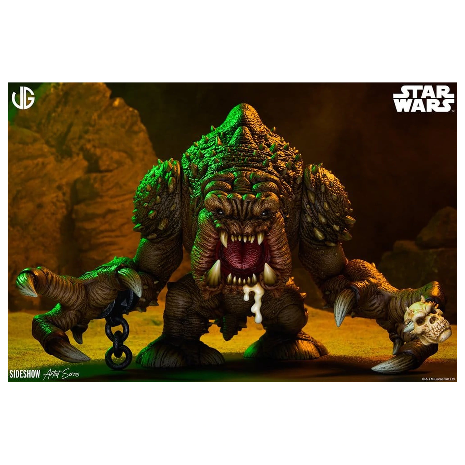 Star Wars Designer Sammlerstatue Rancor 31 cm Produktfoto