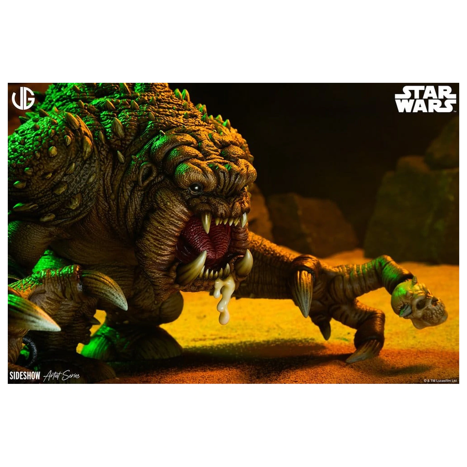 Star Wars Designer Sammlerstatue Rancor 31 cm Produktfoto