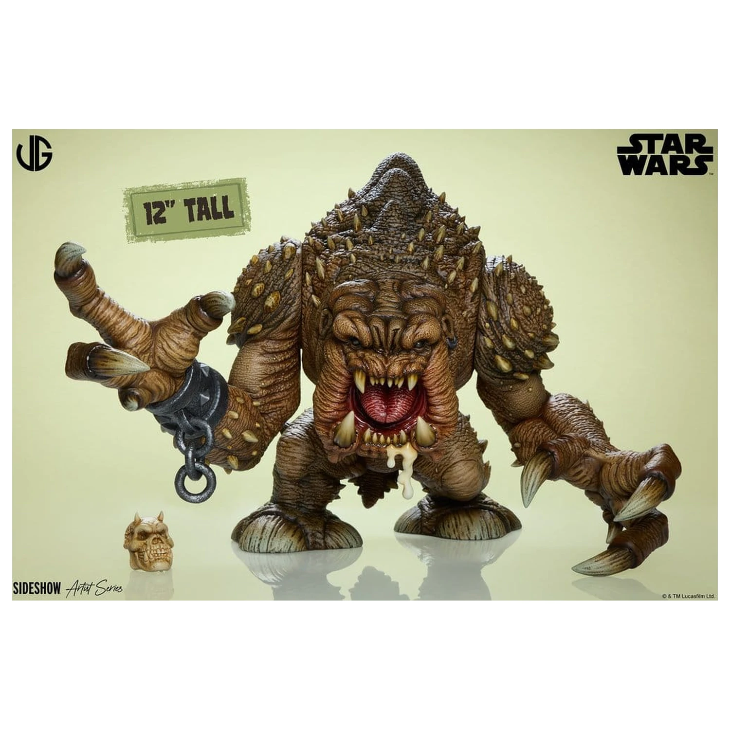 Star Wars Designer Sammlerstatue Rancor 31 cm Produktfoto