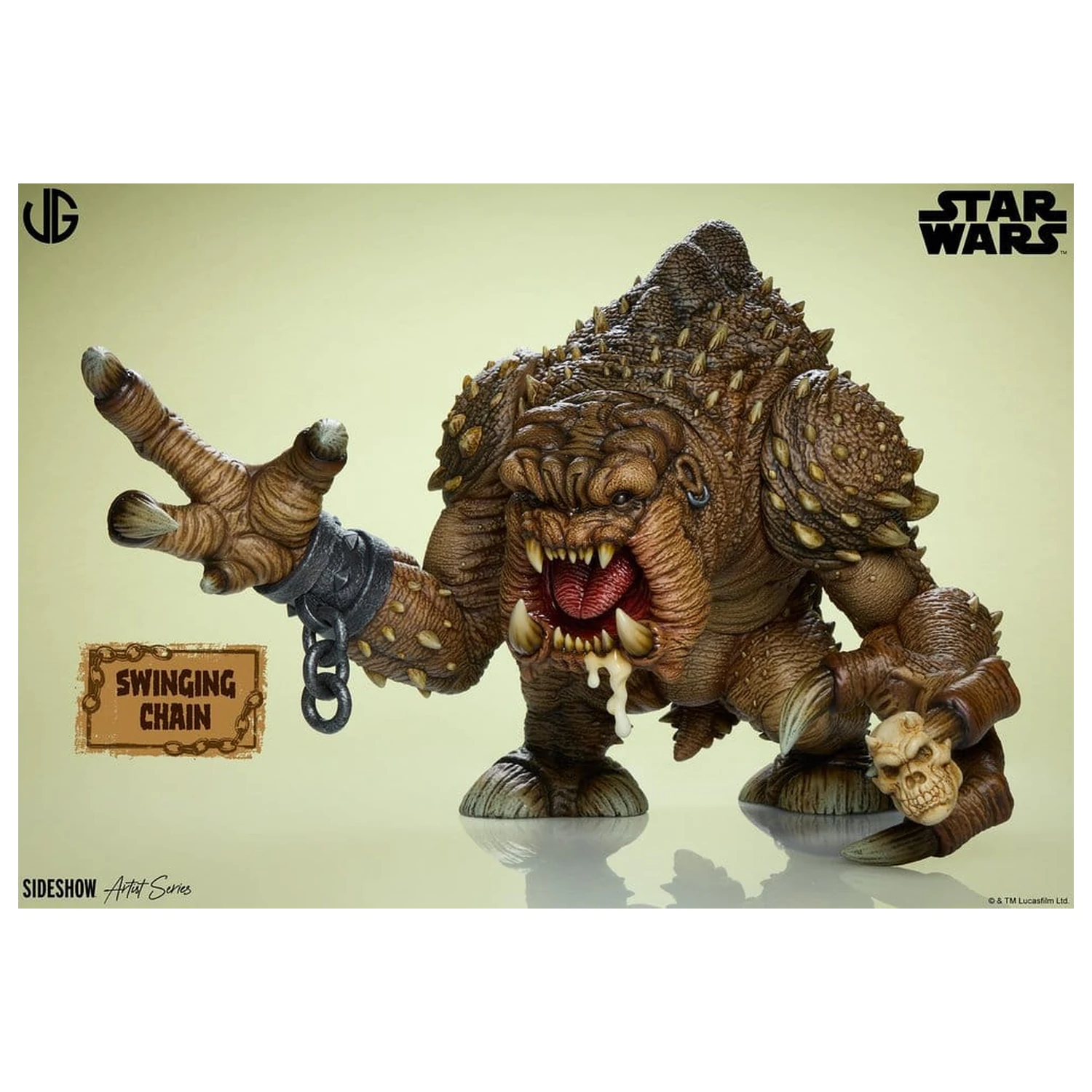 Star Wars Designer Sammlerstatue Rancor 31 cm Produktfoto