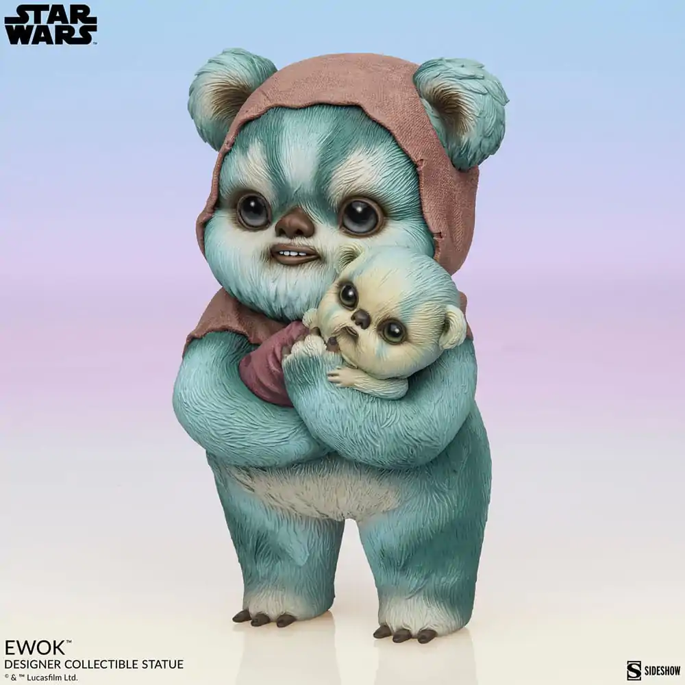 Star Wars Designer Statue Ewok by Mab Graves 18 cm Produktfoto