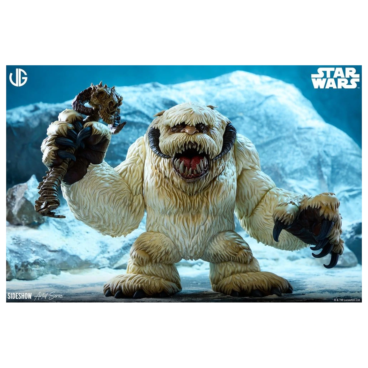 Star Wars Designer Vinyl Figur Wampa 30 cm Produktfoto