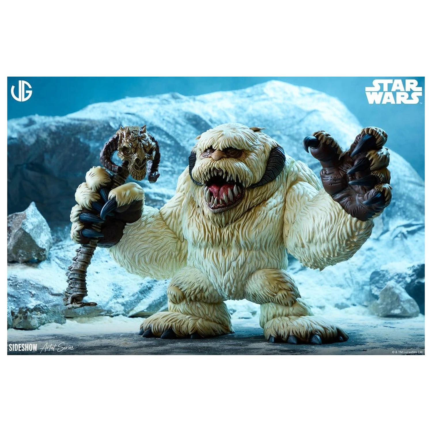 Star Wars Designer Vinyl Figur Wampa 30 cm Produktfoto