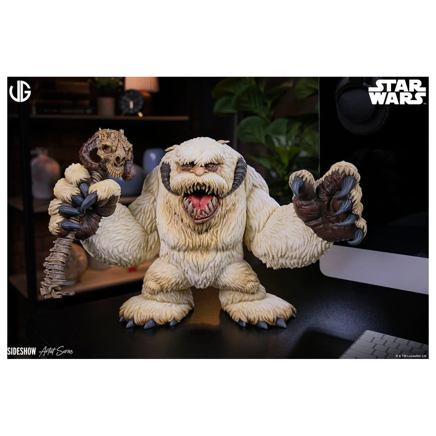 Star Wars Designer Vinyl Figur Wampa 30 cm Produktfoto