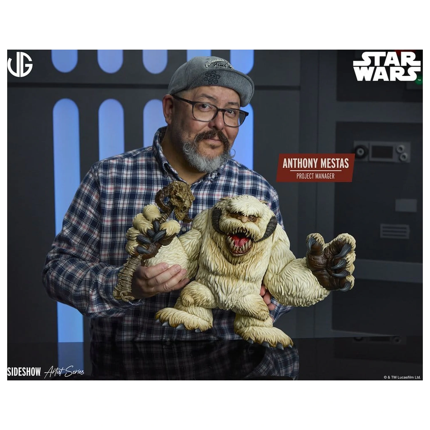 Star Wars Designer Vinyl Figur Wampa 30 cm Produktfoto