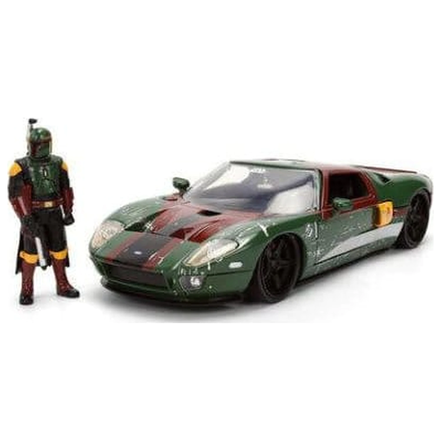 Star Wars Diecast Modell 1:24 Boba Fett 2005 Ford GT Produktfoto