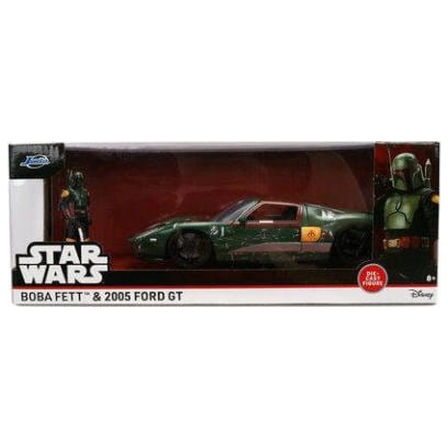 Star Wars Diecast Modell 1:24 Boba Fett 2005 Ford GT Produktfoto
