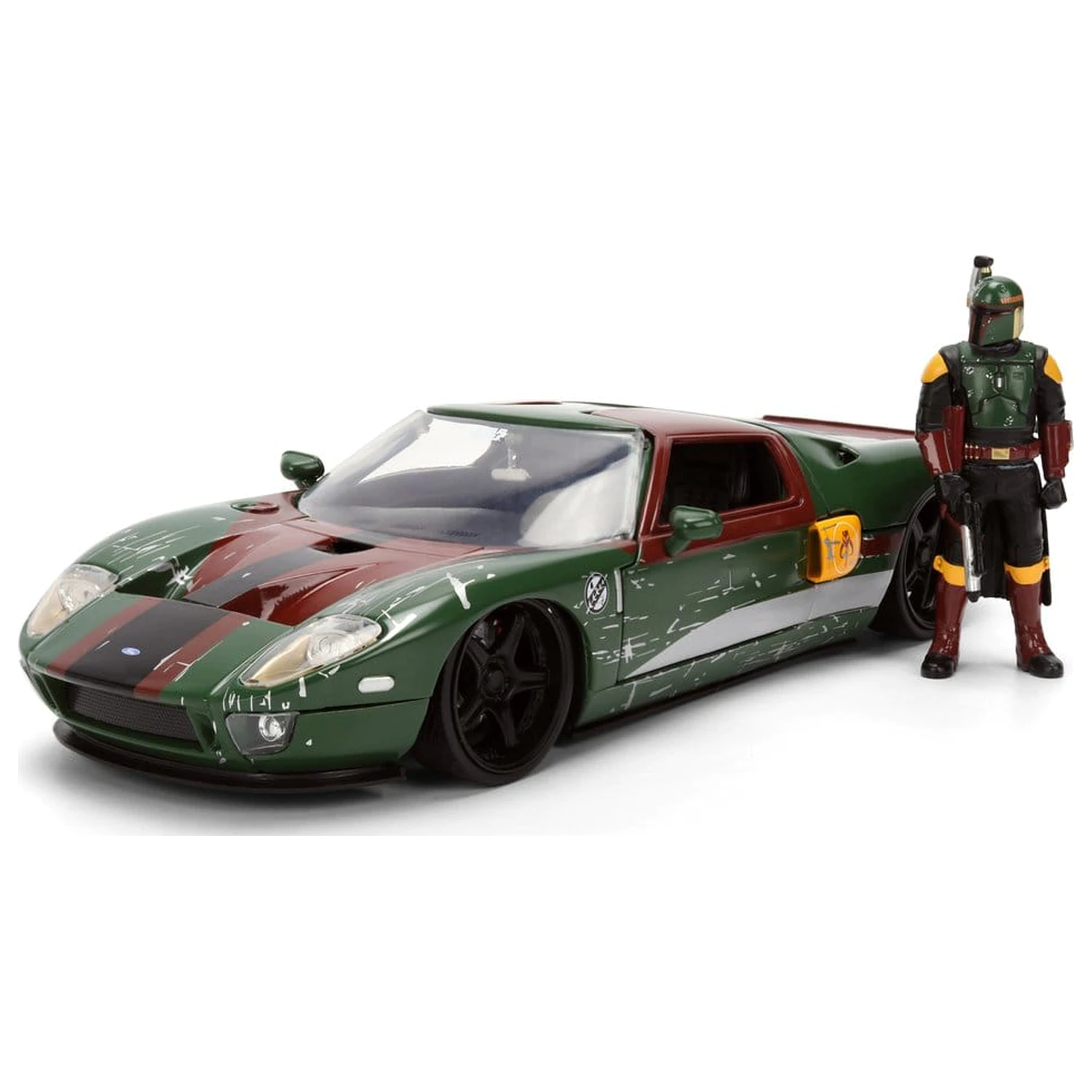 Star Wars Diecast Modell 1:24 Boba Fett 2005 Ford GT Produktfoto
