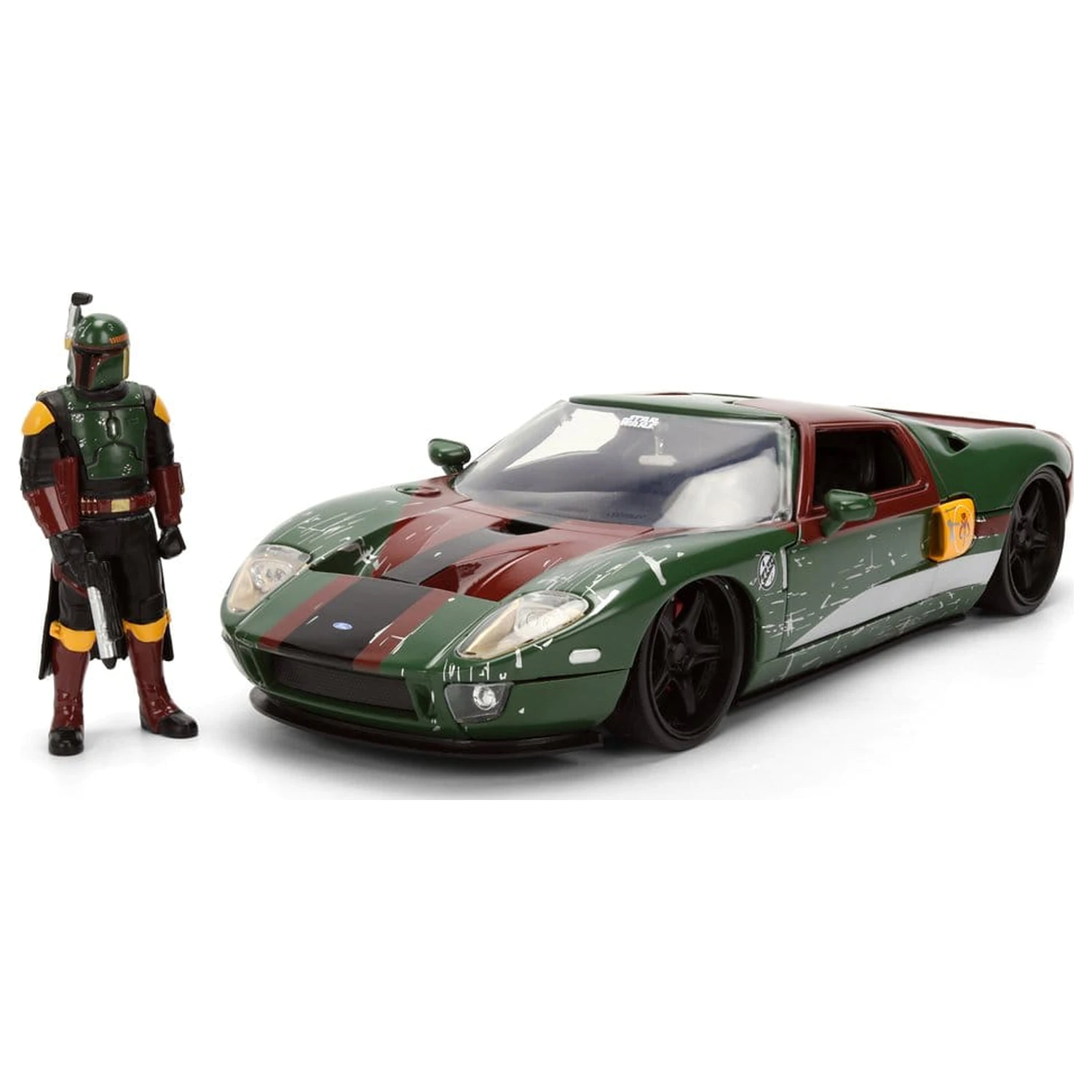 Star Wars Diecast Modell 1:24 Boba Fett 2005 Ford GT Produktfoto
