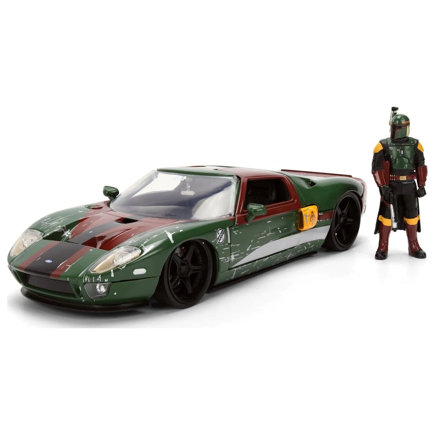 Star Wars Diecast Modell 1:24 Boba Fett 2005 Ford GT Produktfoto