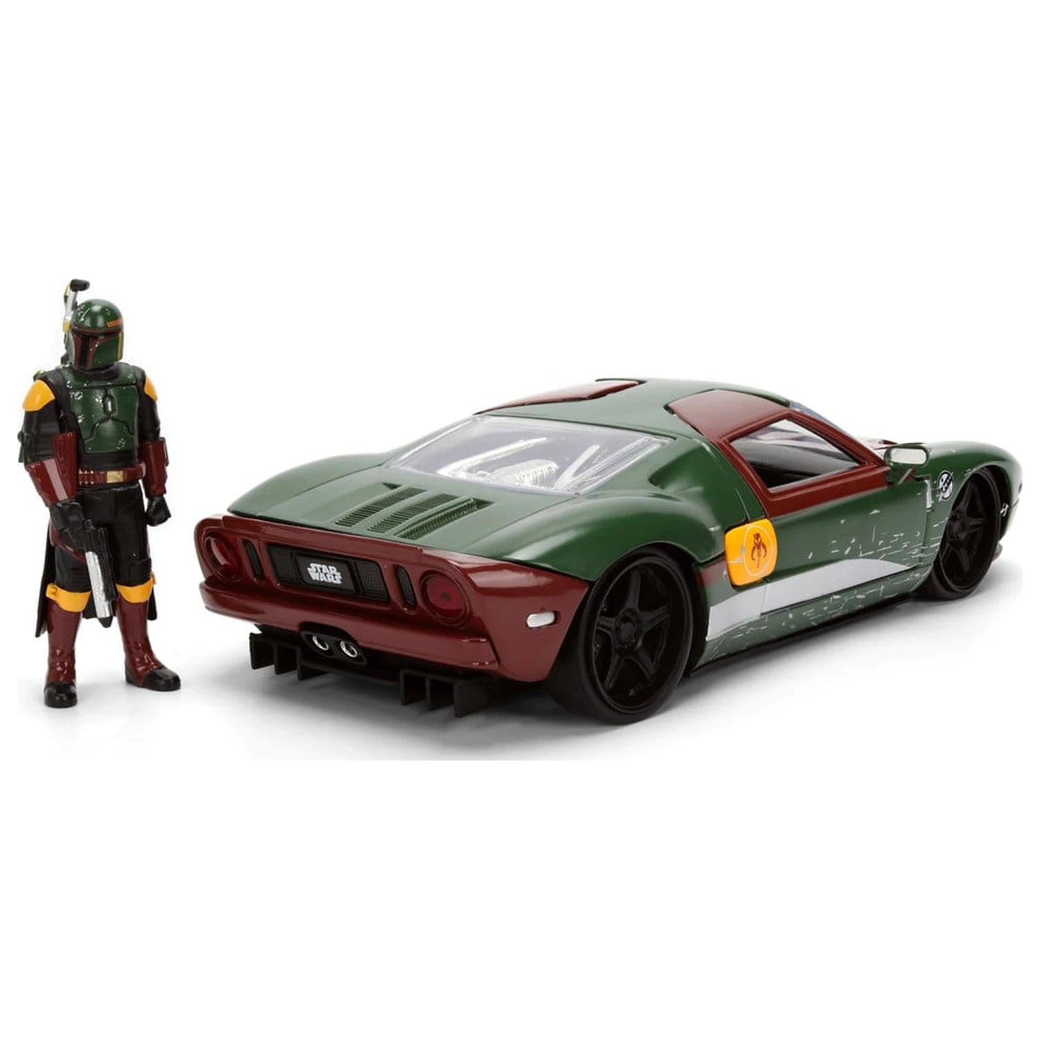 Star Wars Diecast Modell 1:24 Boba Fett 2005 Ford GT Produktfoto
