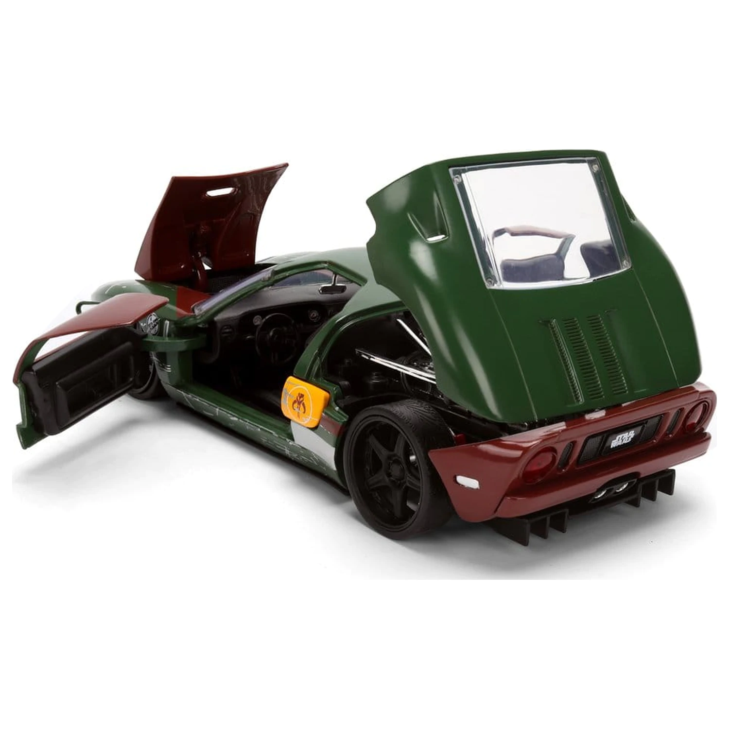 Star Wars Diecast Modell 1:24 Boba Fett 2005 Ford GT Produktfoto
