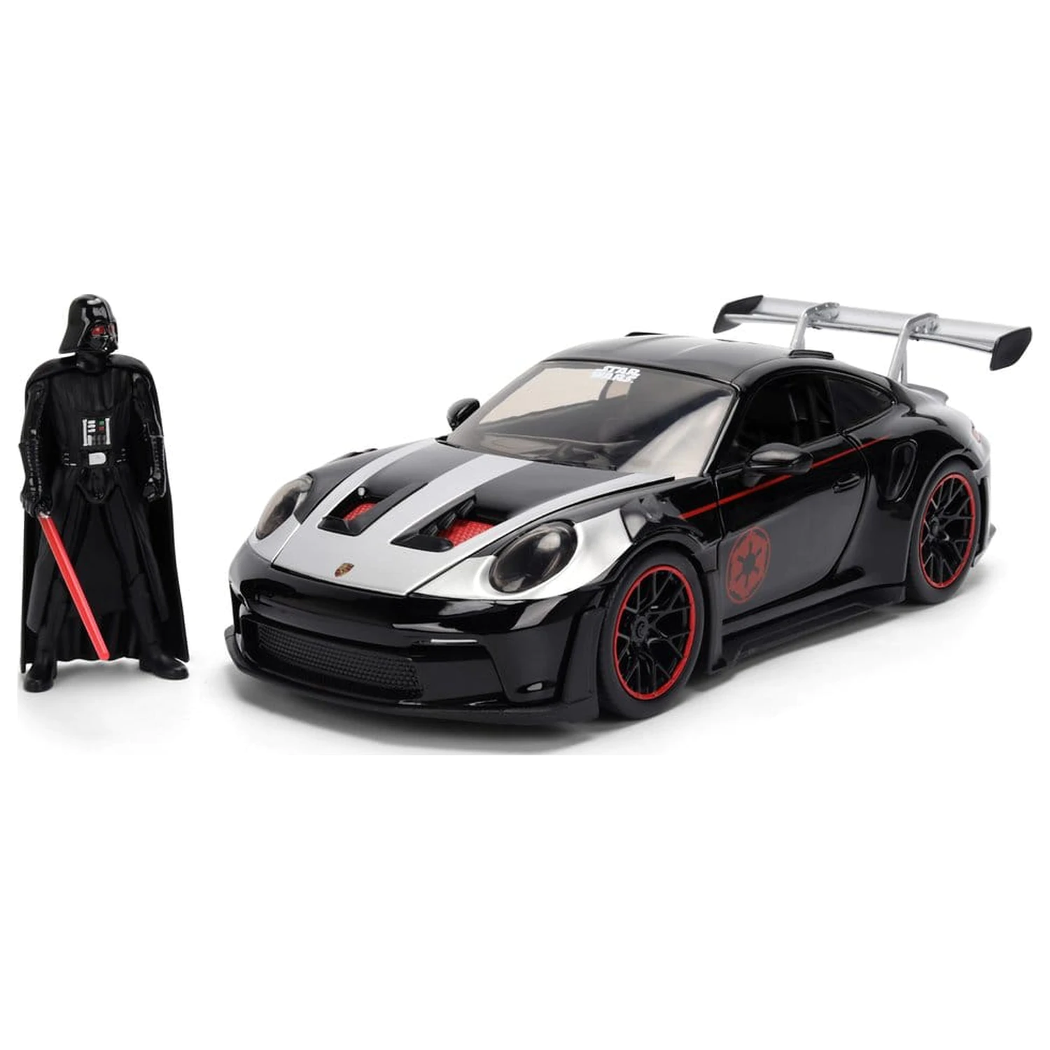 Star Wars Diecast Modell 1:24 Darth Vader Porsche 911 Produktfoto
