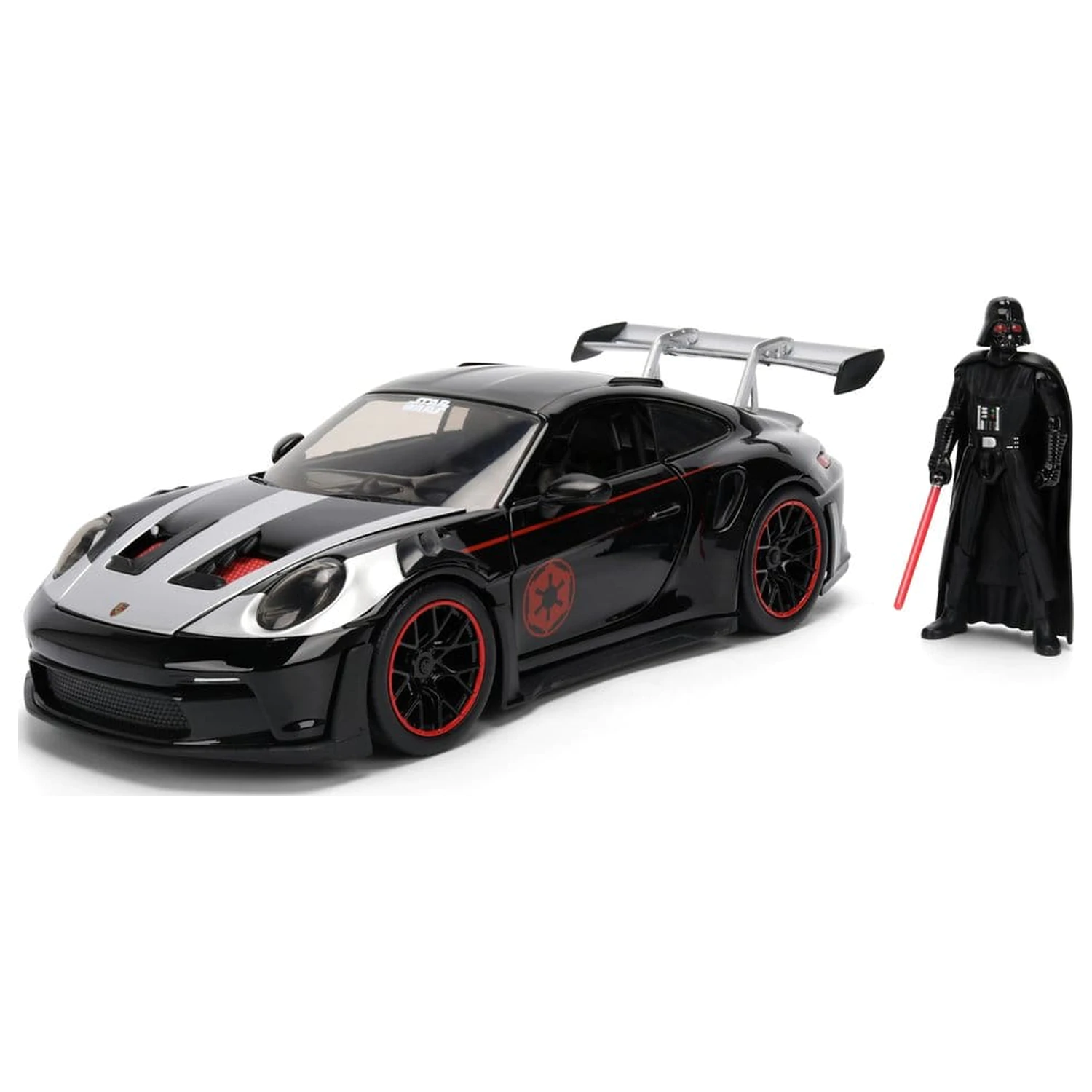 Star Wars Diecast Modell 1:24 Darth Vader Porsche 911 Produktfoto