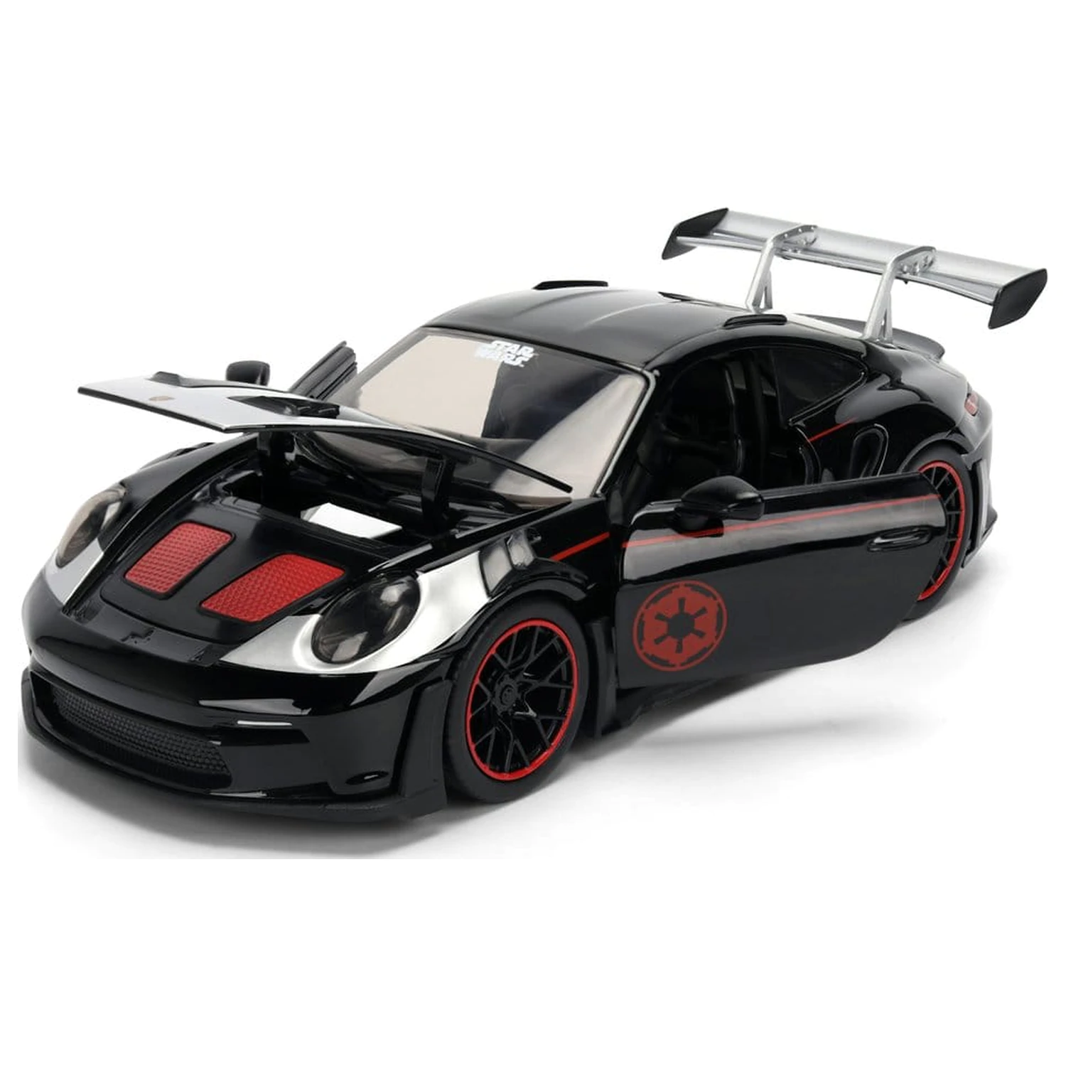 Star Wars Diecast Modell 1:24 Darth Vader Porsche 911 Produktfoto