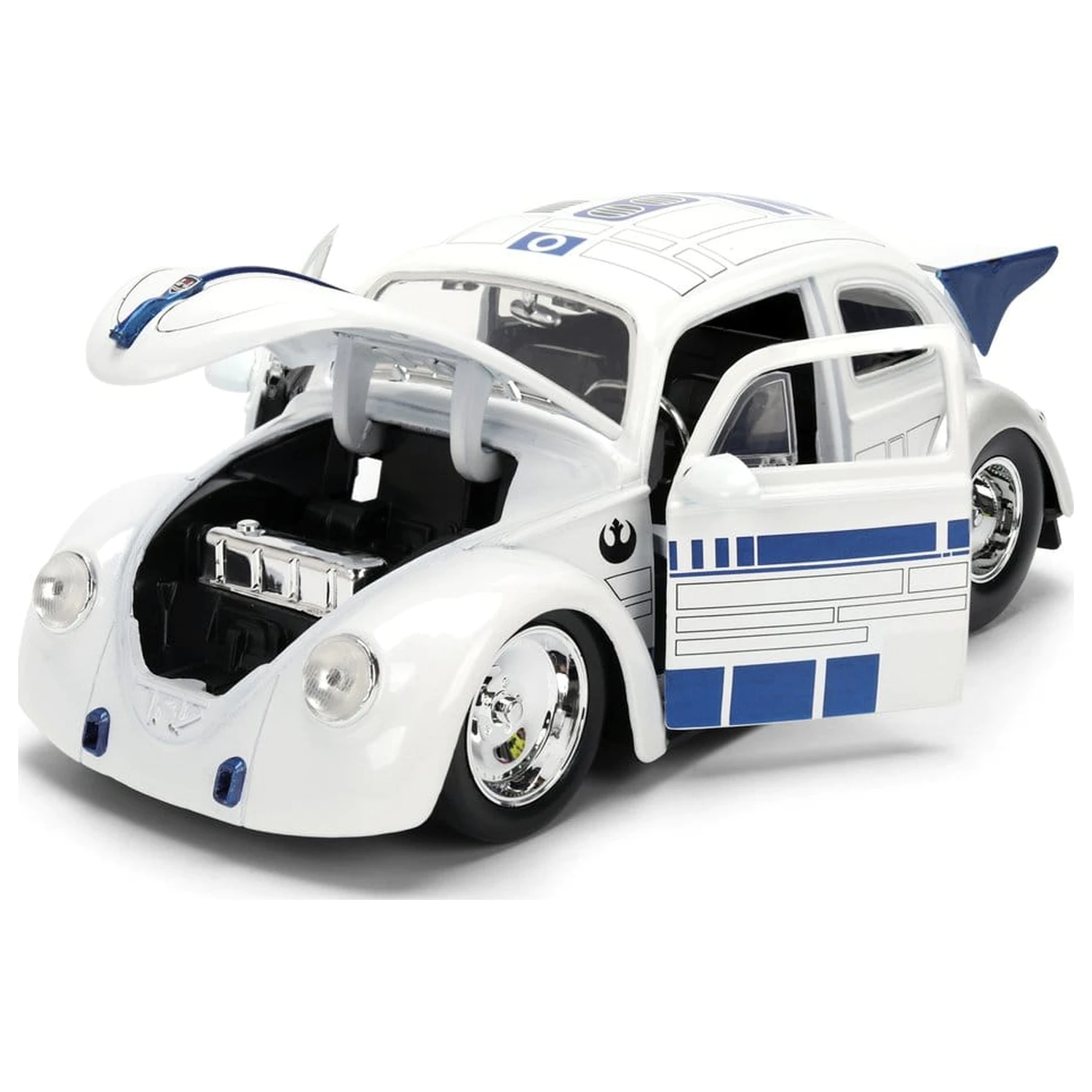 Star Wars Diecast Modell 1:24 R2-D2 1959 VW Drag Beetle Produktfoto