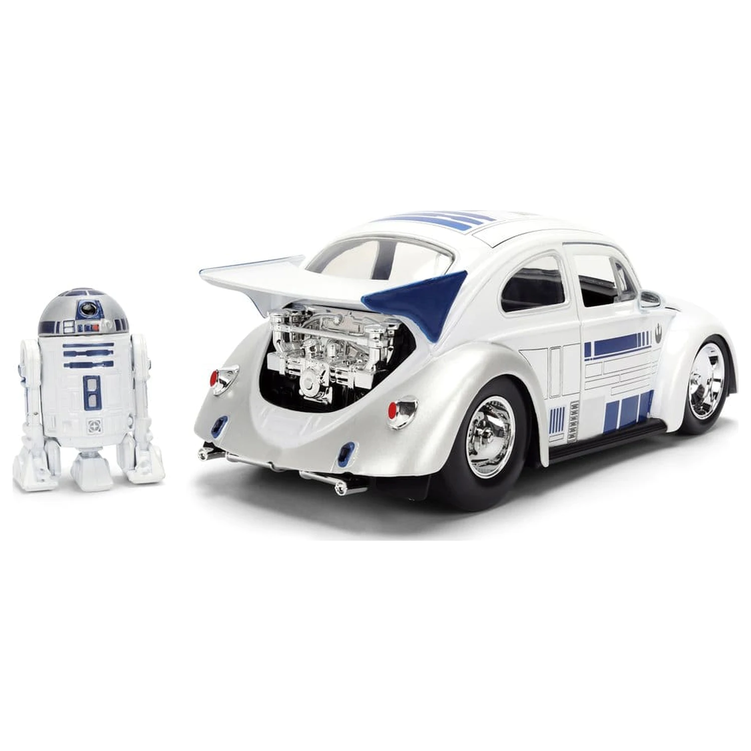 Star Wars Diecast Modell 1:24 R2-D2 1959 VW Drag Beetle Produktfoto