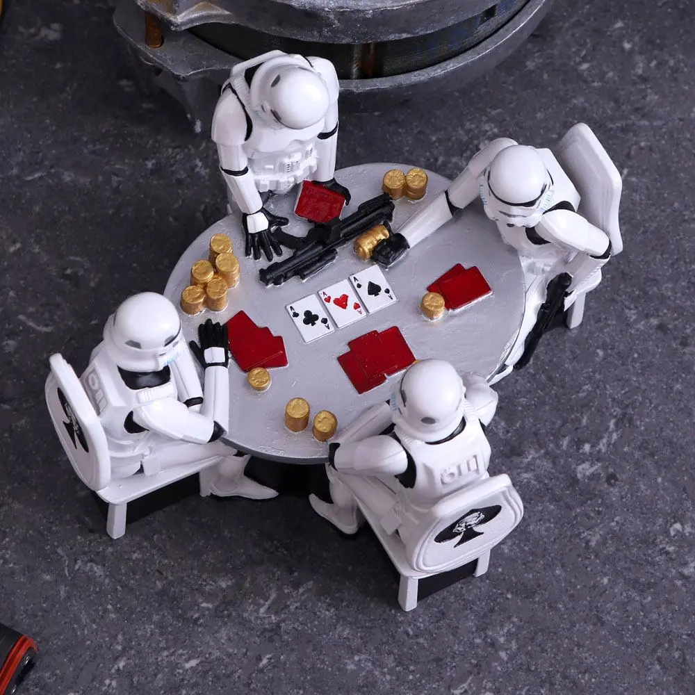 Star Wars Diorama Stormtrooper Poker Face 18 cm termékfotó