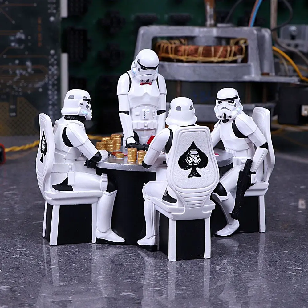 Star Wars Diorama Stormtrooper Poker Face 18 cm termékfotó