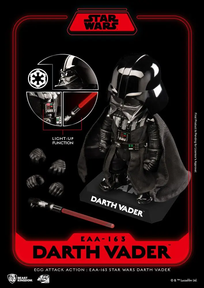 Star Wars Egg Attack Actionfigur Darth Vader 16 cm Produktfoto