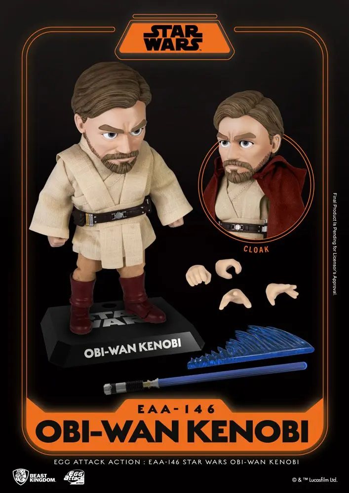 Star Wars Egg Attack Actionfigur Obi-Wan Kenobi 16 cm Produktfoto