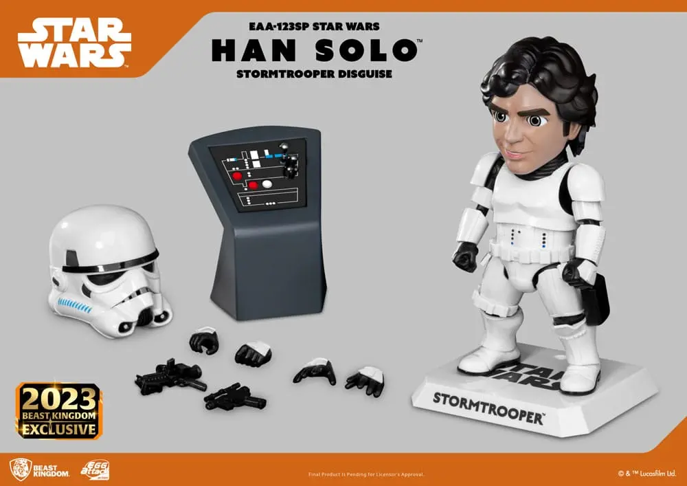 Star Wars Egg Attack Statue Han Solo (Stormtrooper Disguise) 17 cm Produktfoto