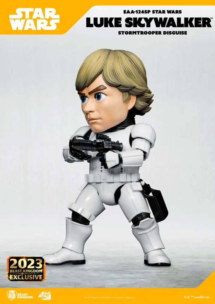 Star Wars Egg Attack Statue Luke Skywalker (Stormtrooper Disguise) 17 cm Produktfoto