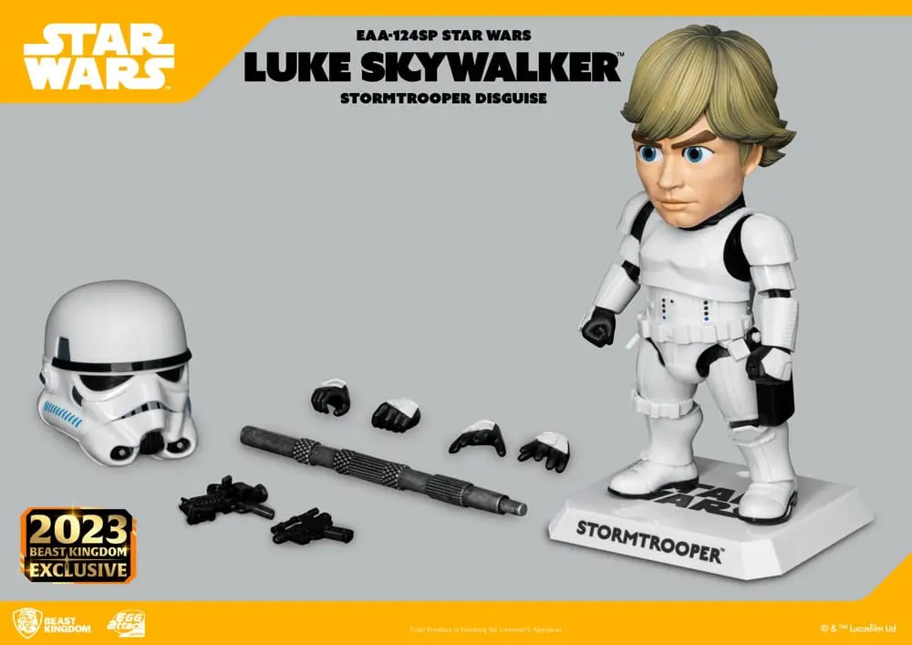Star Wars Egg Attack Statue Luke Skywalker (Stormtrooper Disguise) 17 cm Produktfoto