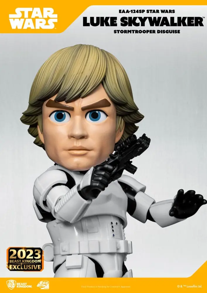 Star Wars Egg Attack Statue Luke Skywalker (Stormtrooper Disguise) 17 cm Produktfoto