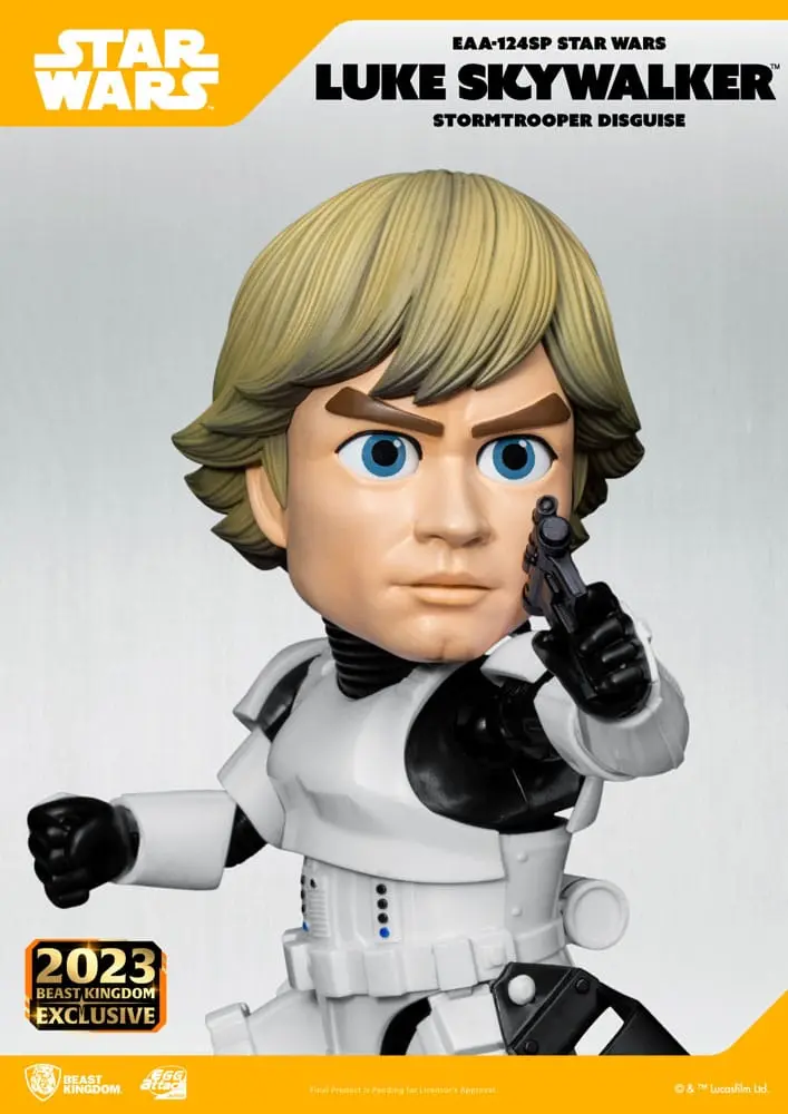 Star Wars Egg Attack Statue Luke Skywalker (Stormtrooper Disguise) 17 cm Produktfoto