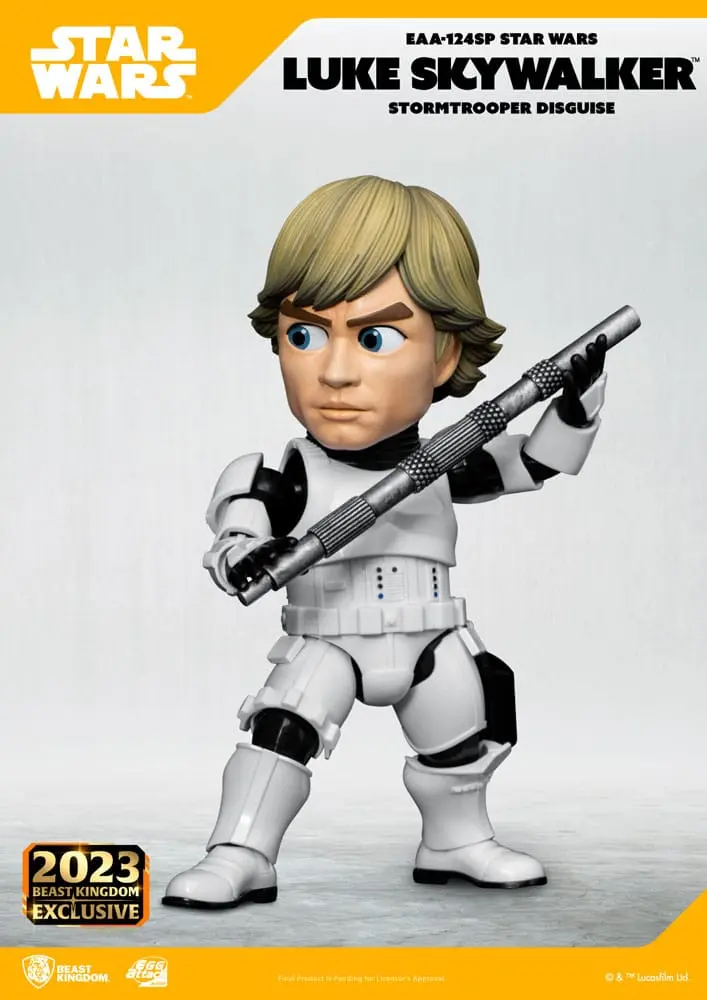 Star Wars Egg Attack Statue Luke Skywalker (Stormtrooper Disguise) 17 cm Produktfoto