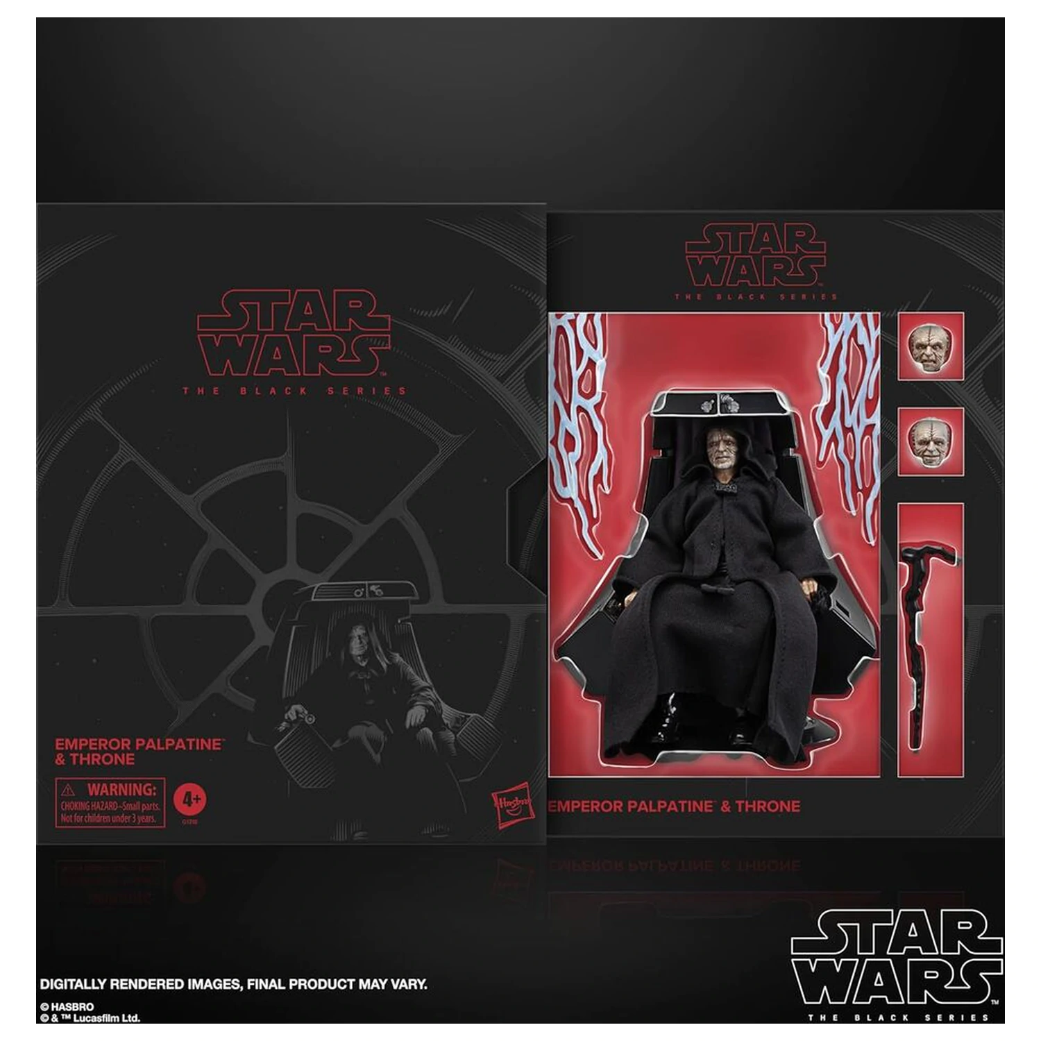 Star Wars Emperor Palpatine & Thron Figur 15cm Produktfoto