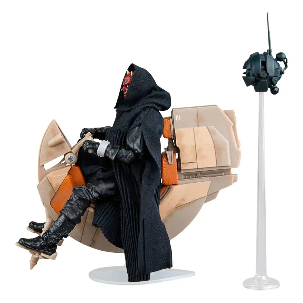 Star Wars Episode I Black Series Fahrzeug mit Action-Figur Darth Maul & Sith Speeder SDCC 2024 Produktfoto