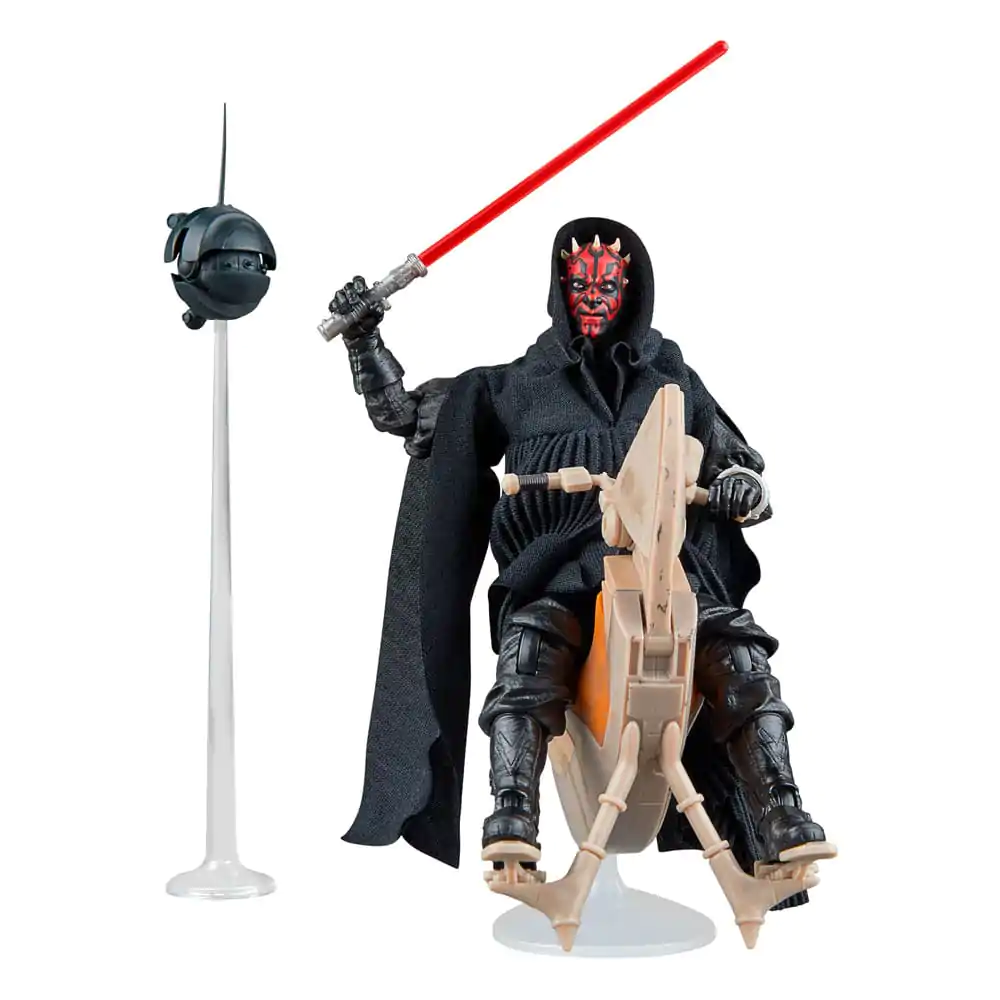Star Wars Episode I Black Series Fahrzeug mit Action-Figur Darth Maul & Sith Speeder SDCC 2024 Produktfoto