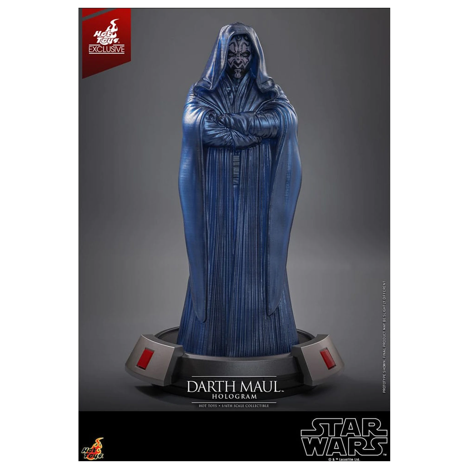 Star Wars Episode I Figur 1/6 Darth Maul Hologramm Hot Toys Exclusive 30 cm Produktfoto