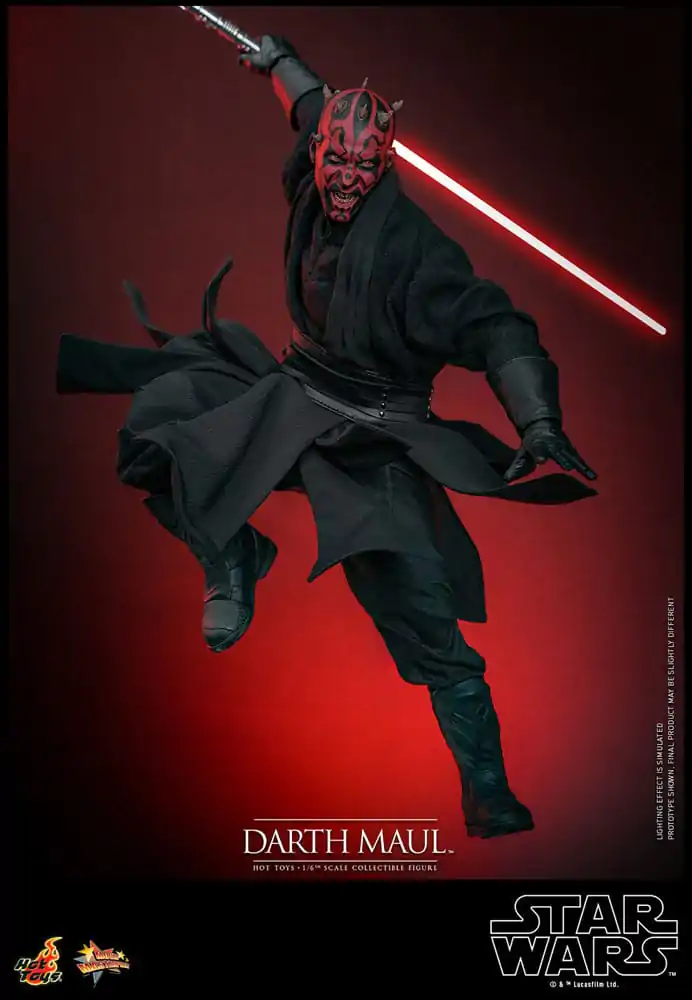 Star Wars Episode I Movie Masterpiece Actionfigur 1/6 Darth Maul 29 cm Produktfoto