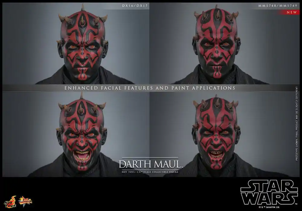 Star Wars Episode I Movie Masterpiece Actionfigur 1/6 Darth Maul 29 cm Produktfoto