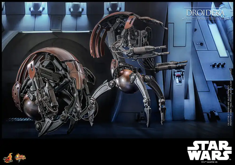 Star Wars Episode I Movie Masterpiece Actionfigur 1/6 Droideka 27 cm Produktfoto