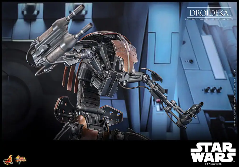 Star Wars Episode I Movie Masterpiece Actionfigur 1/6 Droideka 27 cm Produktfoto