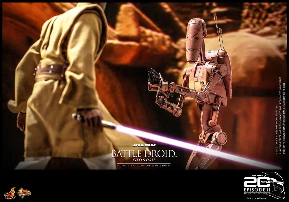 Star Wars: Episode II Action Figur 1/6 Battle Droid (Geonosis) 31 cm Produktfoto
