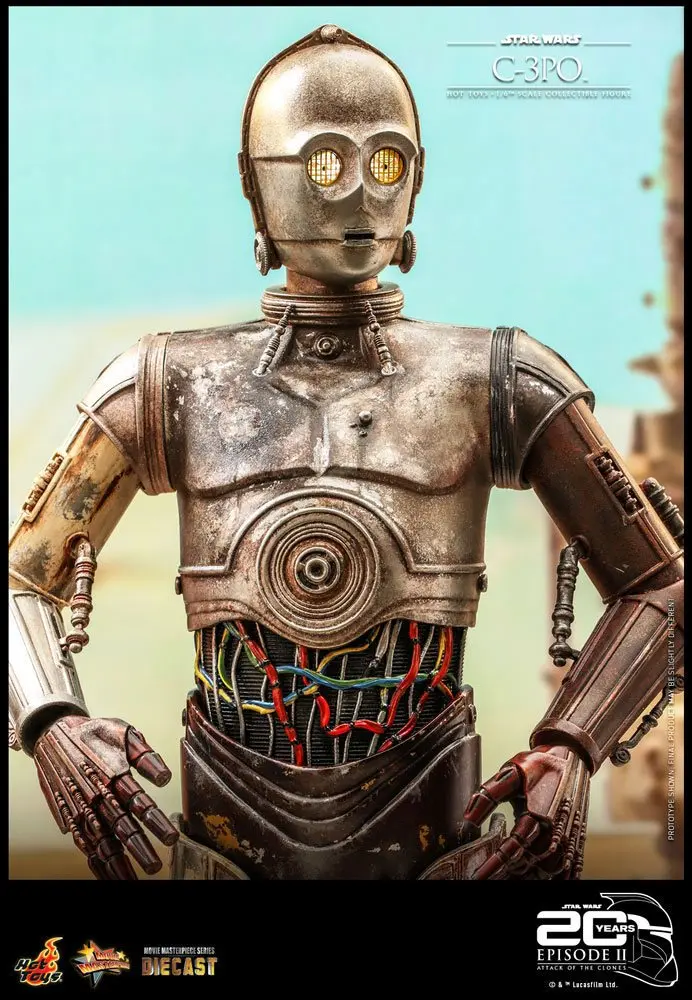 Star Wars: Episode II Actionfigur 1/6 C-3PO 29 cm Produktfoto