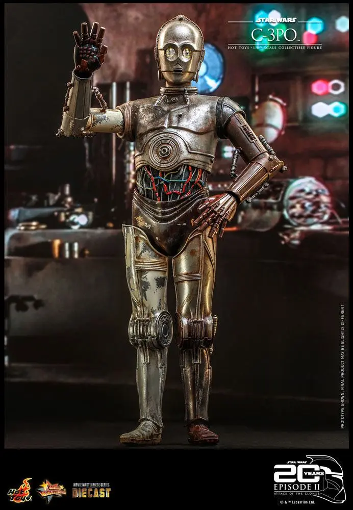 Star Wars: Episode II Actionfigur 1/6 C-3PO 29 cm Produktfoto