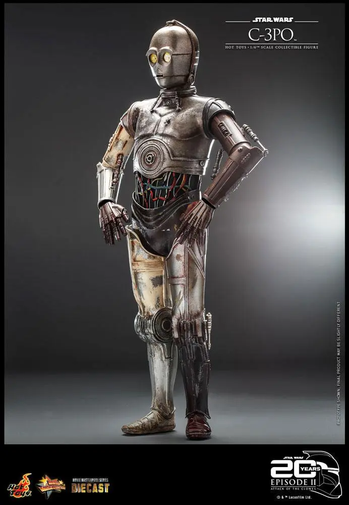 Star Wars: Episode II Actionfigur 1/6 C-3PO 29 cm Produktfoto