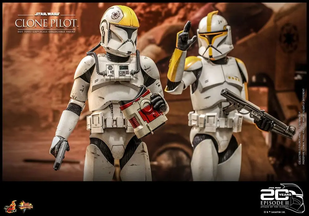 Star Wars: Episode II Actionfigur 1/6 Clone Pilot 30 cm Produktfoto