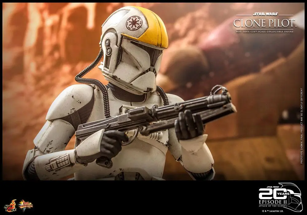 Star Wars: Episode II Actionfigur 1/6 Clone Pilot 30 cm Produktfoto