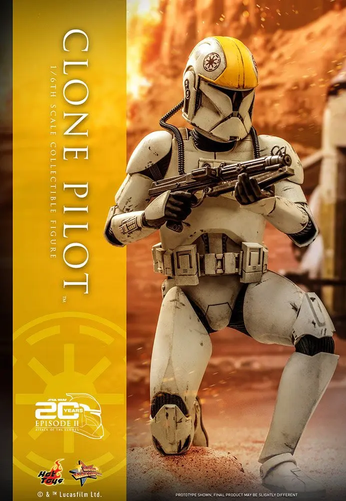 Star Wars: Episode II Actionfigur 1/6 Clone Pilot 30 cm Produktfoto