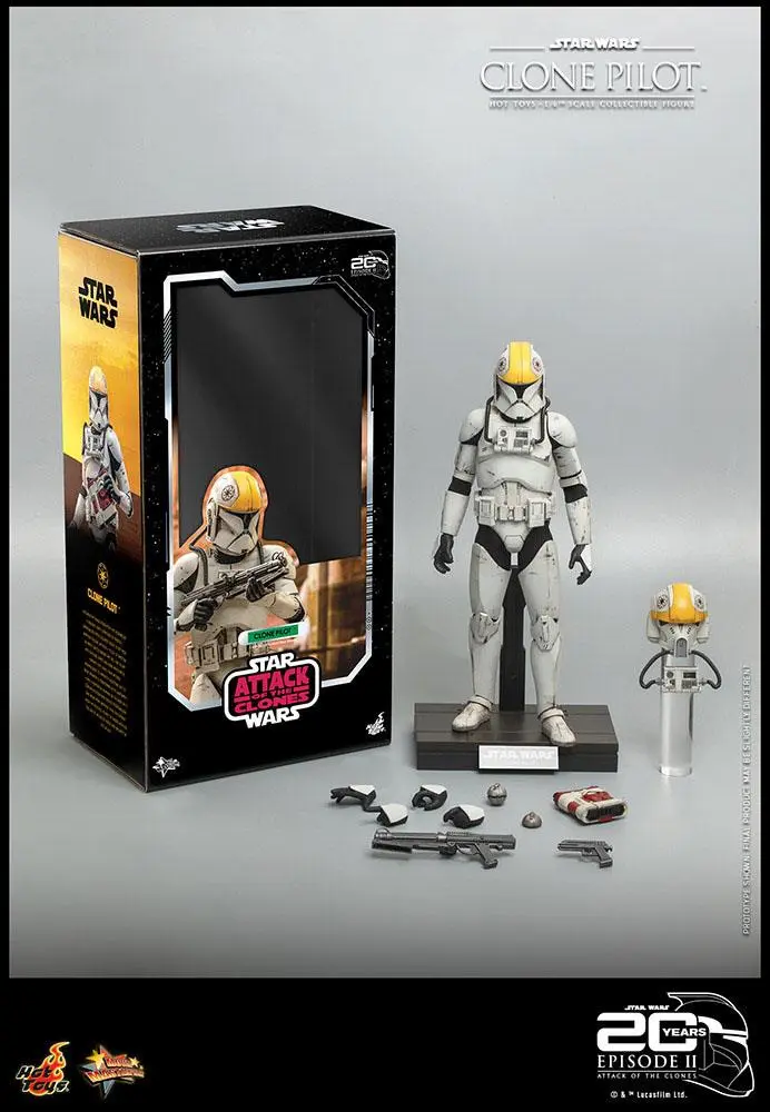 Star Wars: Episode II Actionfigur 1/6 Clone Pilot 30 cm Produktfoto