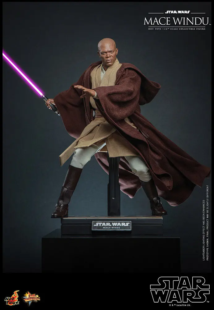 Star Wars: Episode II Actionfigur 1/6 Mace Windu 32 cm Produktfoto
